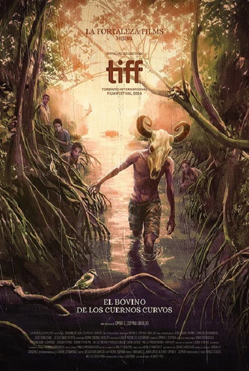 El bovino de los cuernos curvos