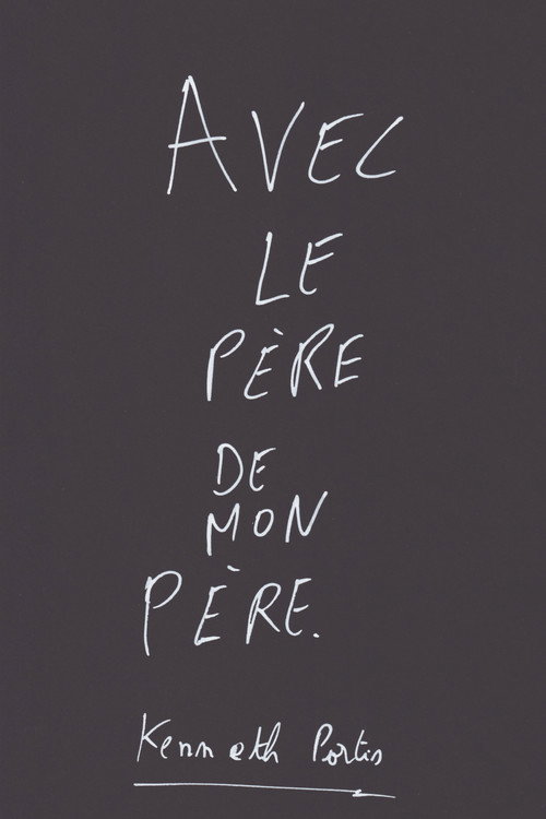 Avec le père de mon père